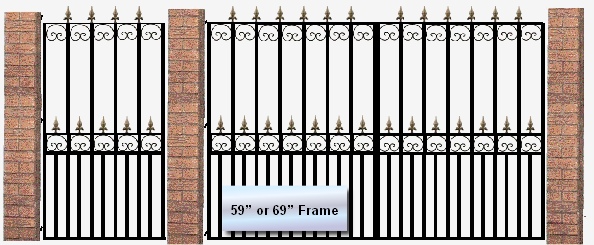 
59” or 69” Frame
